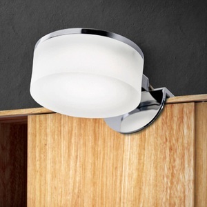 Orion, LED-Spiegelaufsteckleuchte Noah, IP44, rund, LED-Spiegelaufsteckleuchte Noah, IP44, rund