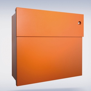 Absolut/ Radius, Briefkasten Letterman IV Klingel, orange, 