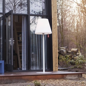 Fatboy, Fatboy Edison the Giant white, FATBOY - Outdoor Stehleuchte FATBOY EDISON THE GIANT - weiss - Kunststoff - 58/58/182 cm