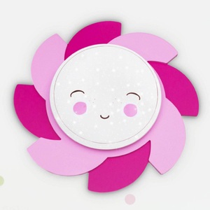 Elobra, LED-Wandleuchte Sonne Starlight Smile, pink, LED-Wandleuchte Sonne Starlight Smile, pink