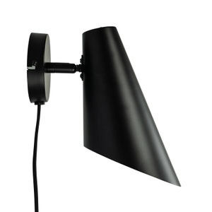 DYBERG LARSEN, Dyberg Larsen Cale Wandlampe Höhe 24,5 cm schwarz, Dyberg Larsen Cale Wandlampe Höhe 24,5 cm schwarz