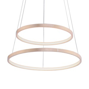 Leuchten Direct, Moderne Ringpendelleuchte gold inkl. LED - Anella Duo