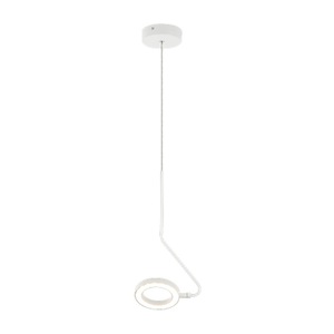 Zambelis, LED-Pendellampe 22044 Arm beweglich weiß matt, LED-Pendellampe 22044 Arm beweglich weiß matt