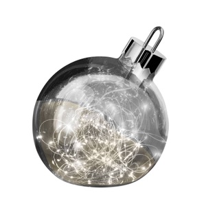 Sompex, Dekoleuchte Ornament, dunkelgrau, Ø 25 cm, 