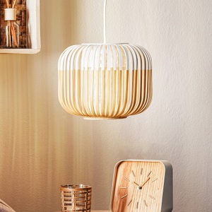 Forestier, Forestier Bamboo Light XS Pendellampe 27cm weiß, Forestier Bamboo Light XS Pendellampe 27cm weiß