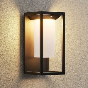 LUCANDE, Lucande Eliel LED-Solarwandleuchte, Lucande Eliel LED-Solarwandleuchte
