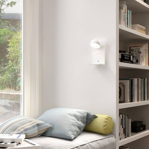 Bover, Bover Beddy A/02 LED-Wandlampe weiß mit USB-Port, Bover Beddy A/02 LED-Wandlampe weiß mit USB-Port