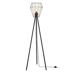 ENVOLIGHT, Envolight Yahel Stehleuchte aus Metall, schwarz, Envostar Yahel Stehleuchte aus Metall, schwarz