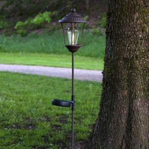 Best Season, LED-Solarlaterne Messina, braun