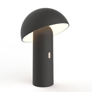Newgarden, Newgarden Enoki LED-Tischlampe mit Akku, schwarz, 