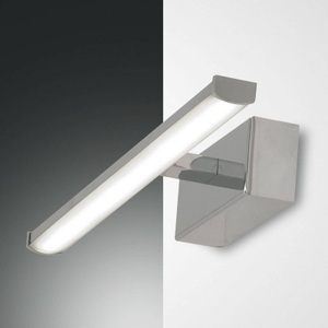 Fabas Luce, LED-Wandleuchte Nala für Spiegel und Bilder, 30 cm, Fabas Luce - Badezimmerleuchte NALA - chromfarbig - Metall - 9/30/4.5 cm