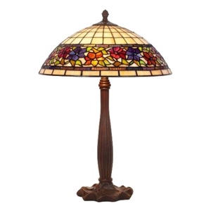 Artistar, Tischleuchte Elaine im Tiffany-Stil, Höhe 64 cm, 