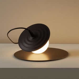 undefined, Home - Tischlampeg9 Led 1 X 4,8 W Strukturlack anthrazitgrau, Milan Symphony Tischlampe ohne Gestell anthrazit