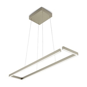 Knapstein, LED-Hängelampe Marisa-100, bronze, 100 x 20cm, LED-Hängelampe Marisa-100, bronze, 100 x 20cm