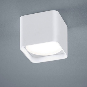 Schubiger, Schubiger Deckenlampe Dommartin Weiss Eckig, Helestra Dora LED-Deckenleuchte, eckig, weiß matt