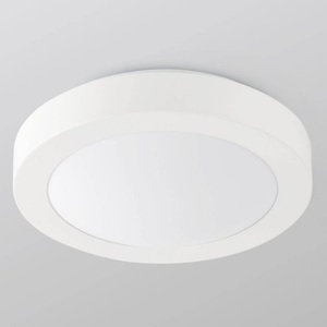 Lorefar (FARO), Logos - runde Badezimmer-Deckenlampe Ø 35 cm, Bad-Deckenleuchte Logos, Ø 35 cm, weiß