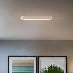 EULUNA, LED-Deckenleuchte Soft, 63 x 6 cm, weiß, Deckenleuchte Soft, 63 x 6 cm, weiß, Aluminium, G13