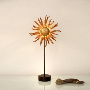 HOLLÄNDER, LED-Tischleuchte Sonne gold, LED-Tischleuchte Sonne gold