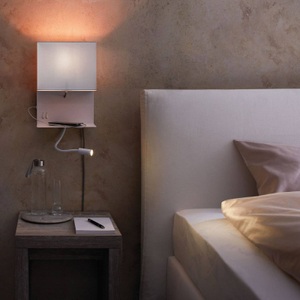 Paulmann, Paulmann Merani Wandleuchte mit Flexarm u. Stecker, Paulmann Merani 78913 LED-Wandleuchte E27 2.5 W LED Grau, Weiß