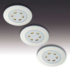 HERA, 3er-Set LED-Einbauleuchte R 55, 3er-Set LED-Einbauleuchte R 55