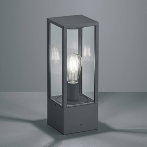 Trio Lighting, Sockellampe Garonne in Anthrazit, Sockellampe Garonne in Anthrazit