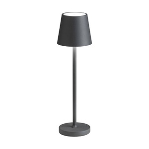 LCD, LED-Tischleuchte 5099, Akku, IP54, dimmbar, silber, LED-Tischleuchte 5099, Akku IP54 dimmbar graphit