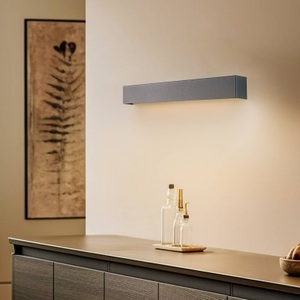 EULUNA, LED-Wandleuchte Straight S, graphit, Wandleuchte Straight S, 62 cm, graphit