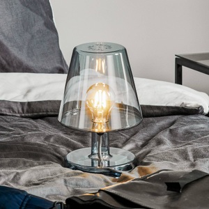 Fatboy, Fatboy LED-Tischleuchte Transloetje grau, FATBOY - Outdoor Tischleuchte FATBOY TRANSLOETJE - grau - Kunststoff - 16.5/16.5/25.5 cm