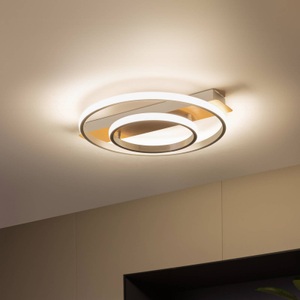 LINDBY, Lindby Signera LED-Deckenlampe, zweiflammig, Lindby Signera LED-Deckenlampe, zweiflammig