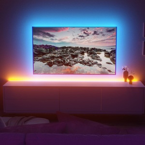 HAMA, LED-Strip WLAN-Lichtband, dimmbar, RGBW, 5m, HAMA 00176633 - LED-Streifen (Weiss)