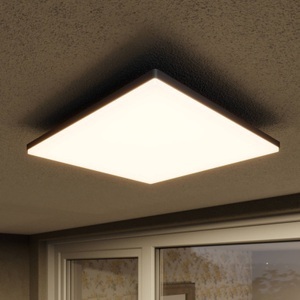 Quadratische LED-Deckenleuchte Henni für außen