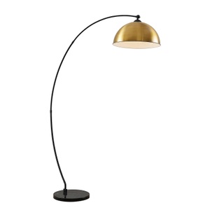 LINDBY, Lindby Beatris Bogenstehlampe, altmessing, 