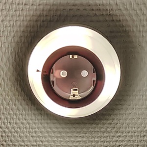 Niermann Standby, Zwischenstecker mit Nachtlicht LED-Ring, Zwischenstecker mit Nachtlicht LED-Ring