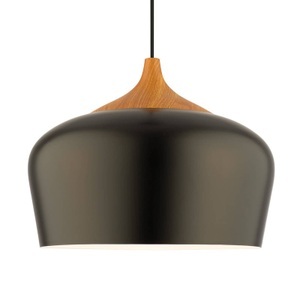 Aluminor, Metallene Pendelleuchte Voltige in Schwarz, Metallene Pendelleuchte Voltige in Schwarz