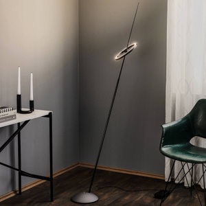 Ingo Maurer, Ingo Maurer Ringelpiez LED-Stehlampe Ring schwarz, Ingo Maurer Ringelpiez LED-Stehlampe Ring schwarz