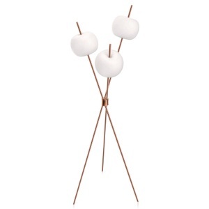 Kundalini, Kundalini Kushi - moderne LED-Stehleuchte, kupfer, Kundalini Kushi - moderne LED-Stehleuchte, kupfer