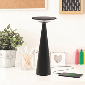 Zafferano, Zafferano Dama Akku-Tischlampe IP54 schwarz, Zafferano Dama Akku-Tischlampe IP54 schwarz