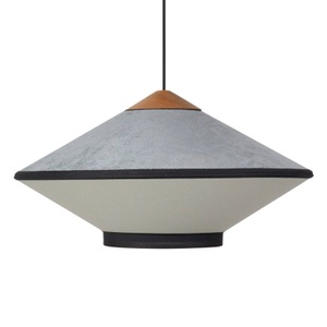 Forestier, Forestier Cymbal S Pendelleuchte 50cm atlantikblau, Forestier Cymbal S Pendelleuchte 50cm atlantikblau