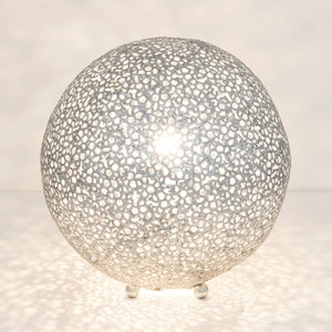 J. Holländer, Tischleuchte Lily Grande, Ø 43 cm, silber, Tischleuchte Lily Grande, Ø 43 cm, silber