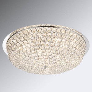 Globo, Kristall-Deckenleuchte Emilia mit LED-Lampen, Kristall-Deckenleuchte Emilia mit LED-Lampen