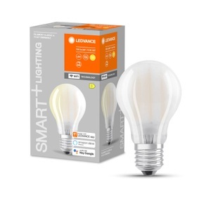 LEDVANCE, LEDVANCE LED-Leuchtmittel EEK: D (A - G) 4058075609716 E27 7.5 W Warmweiß, Ledvance Smart+ Wifi E27 Birne Classic Fadenlampe 7.5W 1055lm - 827 Extra Warmweiß | Dimmbar - Ersatz für 75W