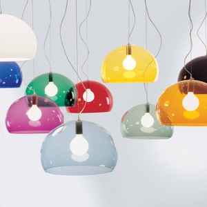 KARTELL, Kartell FL/Y Pendelleuchte himmelblau, Pendelleuchte FL/Y plastikmaterial blau - Kartell blau en plastikmaterial