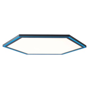 AEG, AEG Evyn LED-Deckenlampe schwarz Ø80cm CCT dimmbar, 