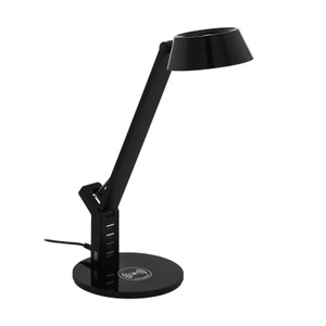 Eglo, EGLO LED-CCT TISCHLEUCHTE TOUCH/QI BANDERALO schwarz, EGLO Tischleuchte »schwarz«