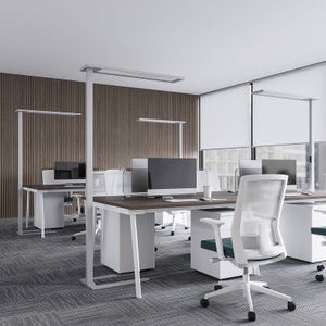 ARCCHIO, Arcchio Pridos LED-Büro-Stehlampe, Sensor, 