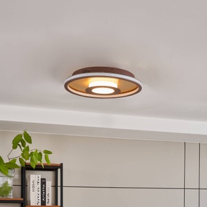 LINDBY, Lindby Pekela LED-Deckenleuchte, rund, 43 cm, Lindby Pekela LED-Deckenleuchte, rund, 43 cm
