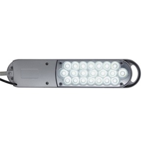 Maul, MAUL LED-Leuchte, 5800 K, 21 LEDs mit Klemmfuß silber, Kette lang, ohne Bolzen, für Maschinenheber