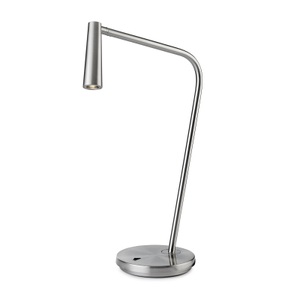 LEDS-C4, LEDS-C4 Gamma LED-Tischleuchte Nickel satiniert, 