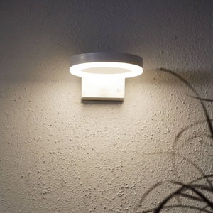 Star Trading, Star Trading Star Trading Wandleuchte VIDI, LED-Solar-Wandleuchte Vidi mit Bewegungsmelder
