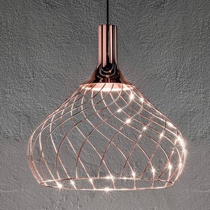 Linea Light, Im Käfiglook - LED-Hängeleuchte Mongolfier_P2, Im Käfiglook - LED-Hängeleuchte Mongolfier_P2